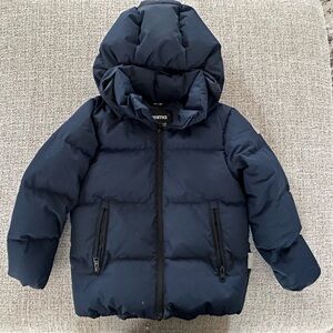 Reima Paimio Navy Puffer Jacket with Hood